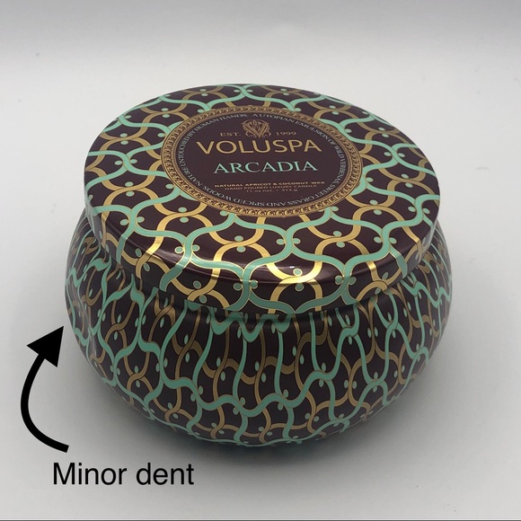 ** MAISON ROUGE** VOLUSPA 2-WICK SCENTED CANDLE - ARCADIA - Picture 4 of 6